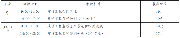 新疆考试费用.png